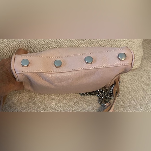 Rebecca Minkoff
5 Zip Rocker Leather Crossbody Bag, Pink/Blush silver hardware - Picture 12 of 12